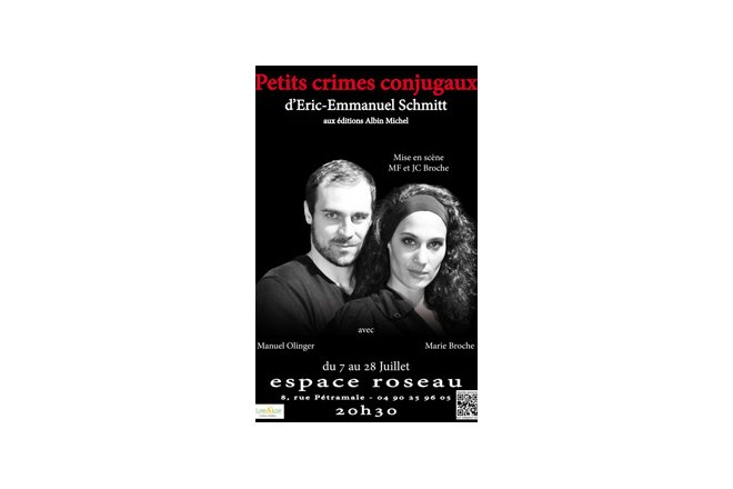 Petits crimes conjugaux par Originavre / Cie Roseau Théâtre