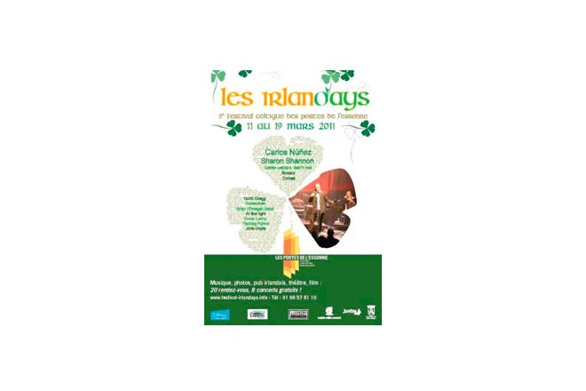 Les Irlandays, festival celtique des portes de l'Essonne du 11 au 19 mars 2011
