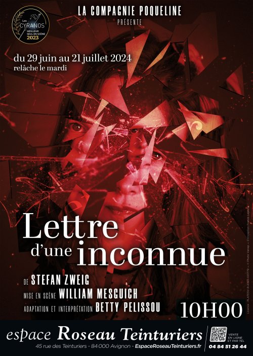 Lettre d'une inconnue de Stefan Zweig