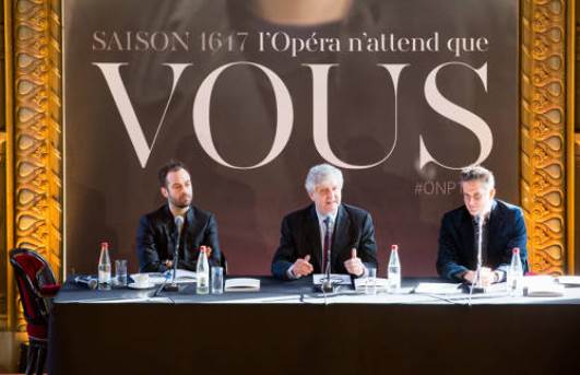  La saison 2016-2017 de l'Opéra national de Paris